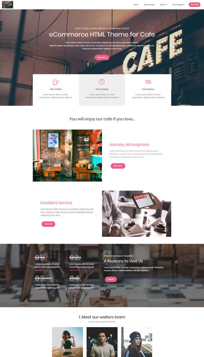 eCommerce Website Templates