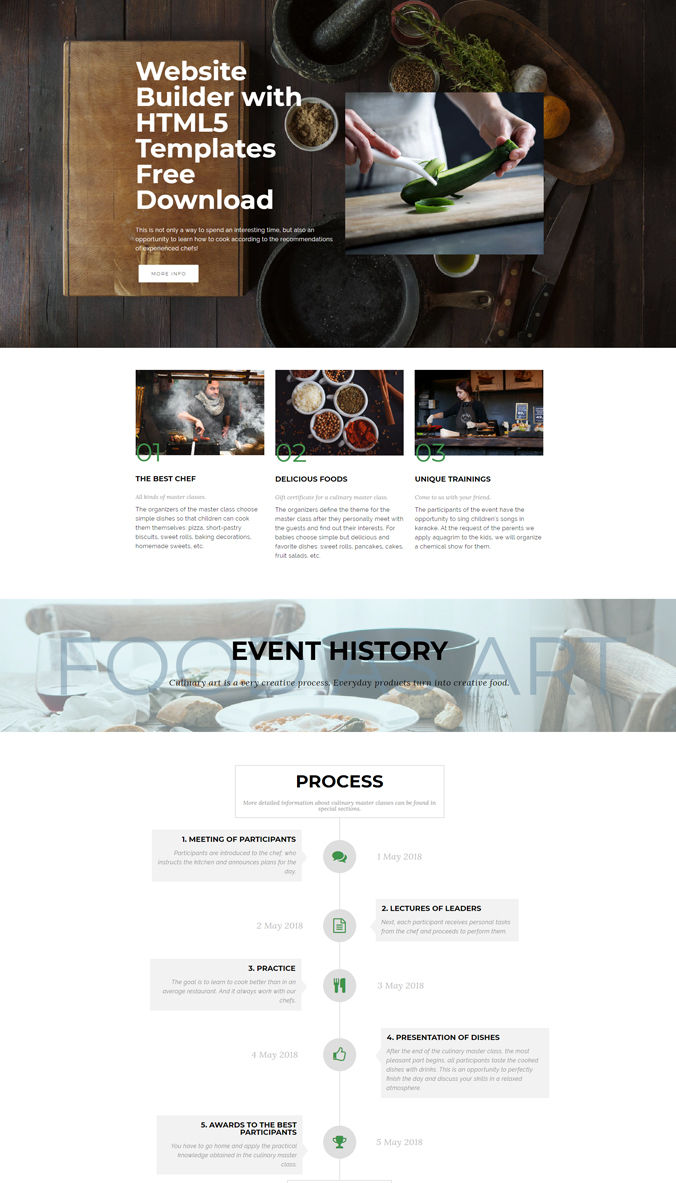 Event Website Template